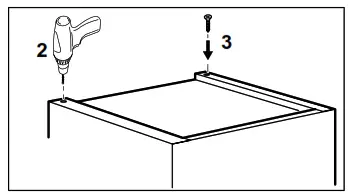 ELVITA E-350 Upper Cabinet - rear