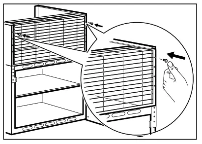 ELVITA E-350 Upper Cabinet - sliding front1