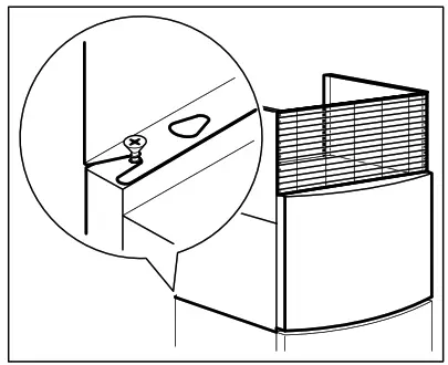 ELVITA E-350 Upper Cabinet - slots on