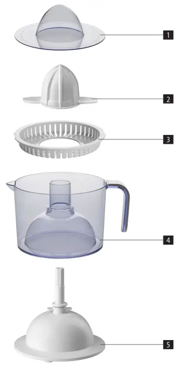 concept CE3540 Citrus Press - FIG