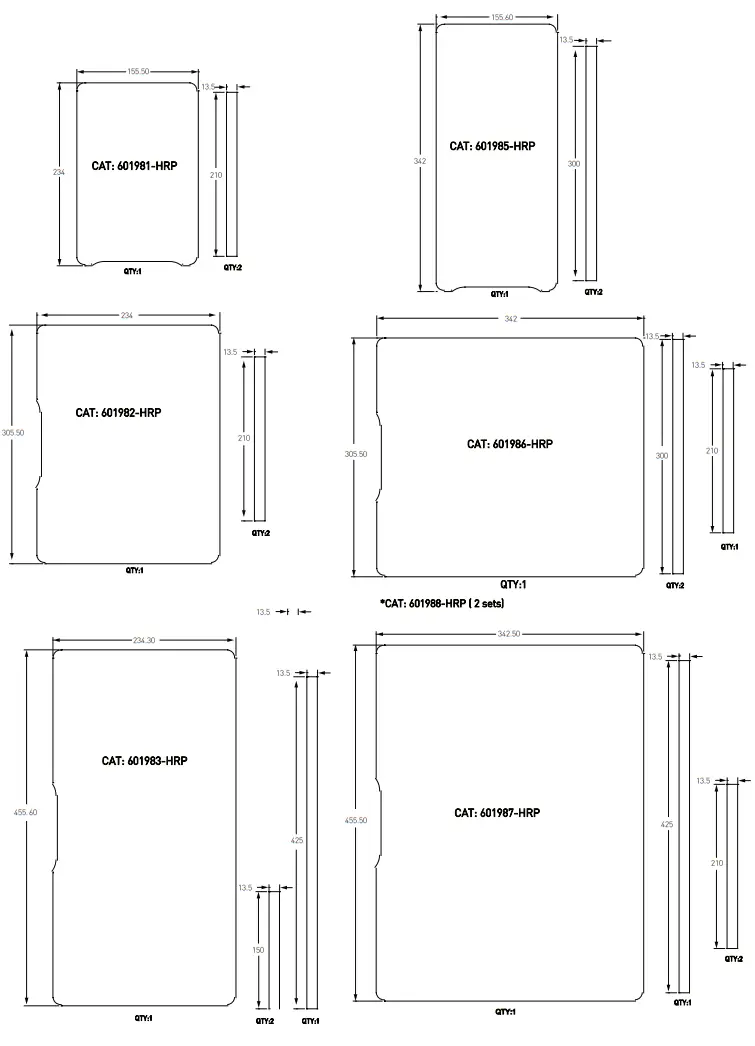 legrand PLEXO3 Heat Reflective Panel-fig7