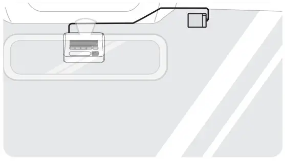 THINKWARE Q1000 2K QHD Dual Channel Dash Cam - RADAR module 1