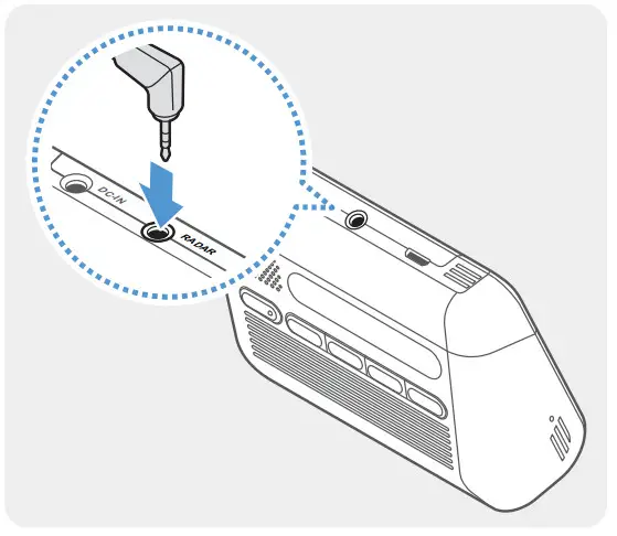 THINKWARE Q1000 2K QHD Dual Channel Dash Cam - RADAR module 2
