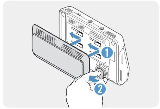 THINKWARE Q1000 2K QHD Dual Channel Dash Cam - Securing