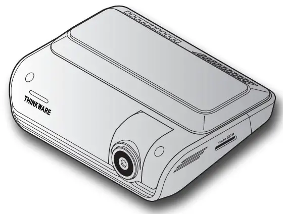 THINKWARE Q1000 2K QHD Dual Channel Dash Cam