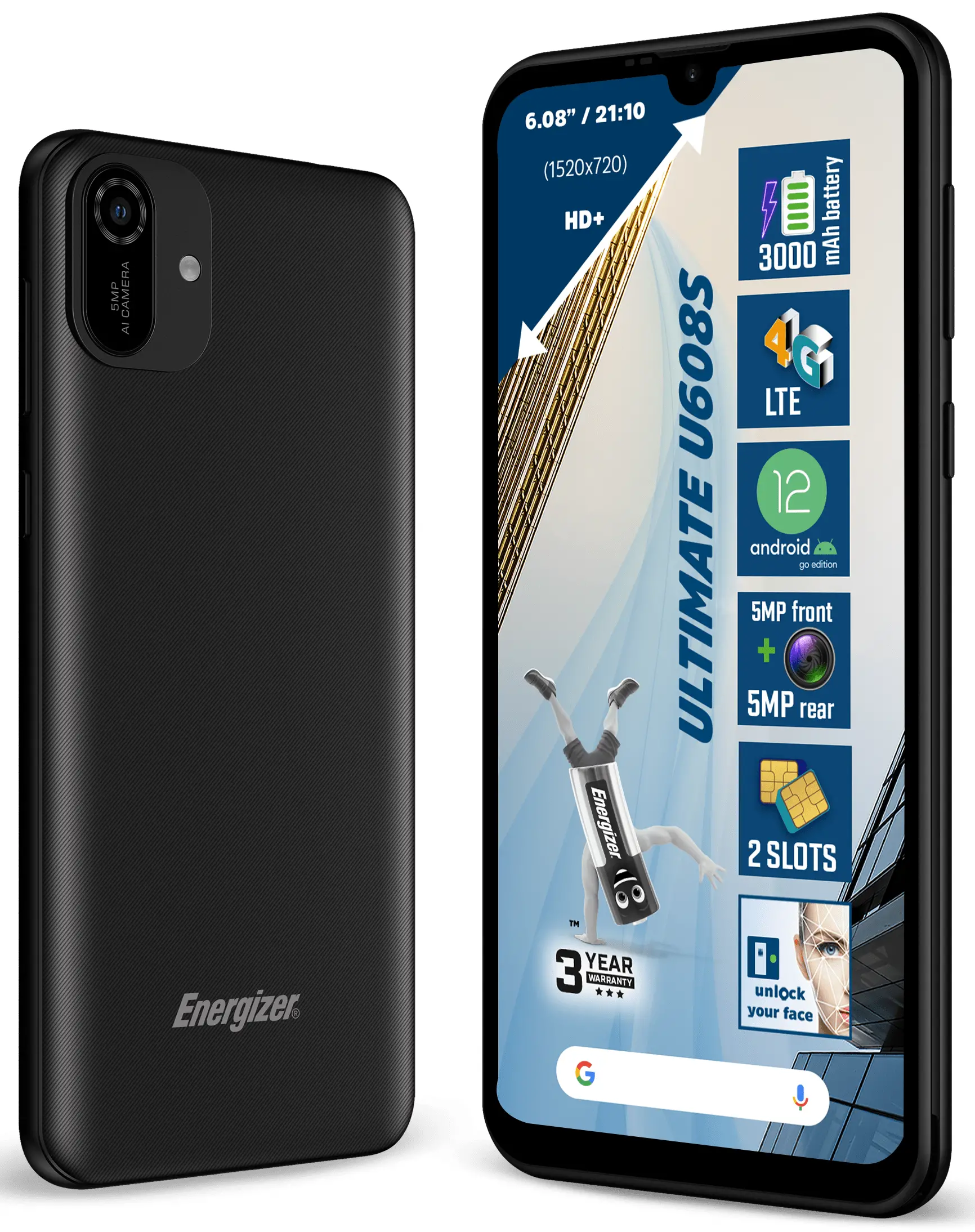 Energizer U608S Smartphone