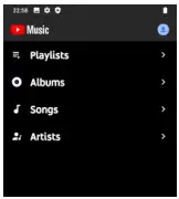 Listen to music files