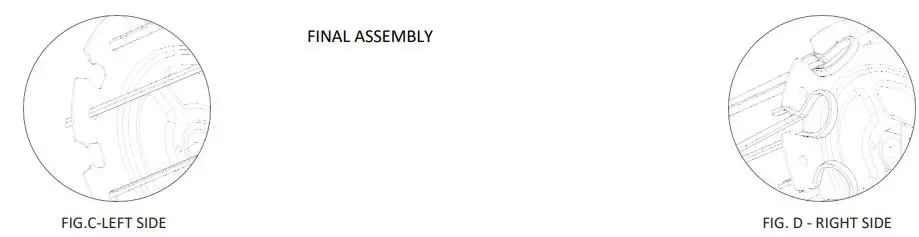 deco chef DCAIRD12BLK 12.7QT Digital Air Fryer Oven, with 3 Racks Instruction Manual - FINAL ASSEMBLY