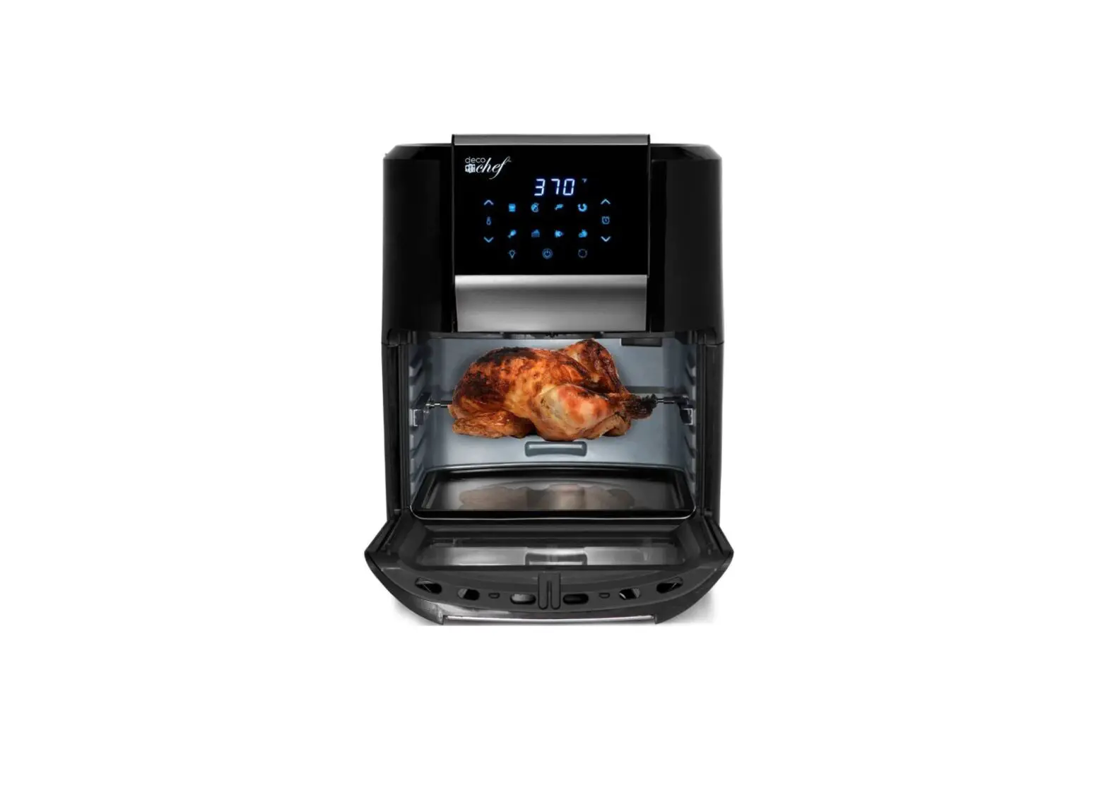Deco Chef Dcaird12blk 12.7qt Digital Air Fryer Oven, With 3 Racks Instruction Manual