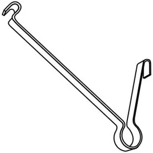 Garment Rod Hanger x 2
