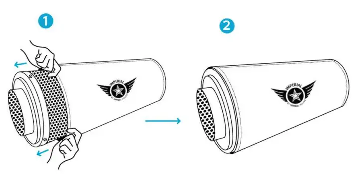 HERBAL Carbon Filter - Fig 1