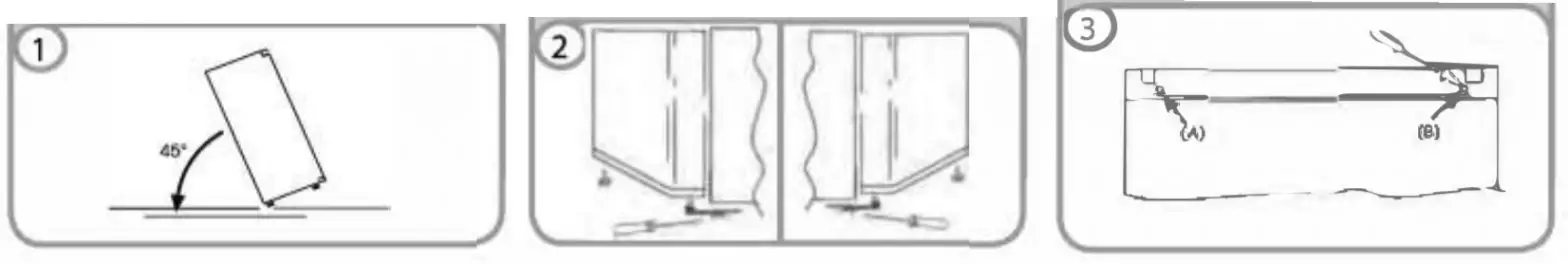 CANDY Refrigerator - REVERSING