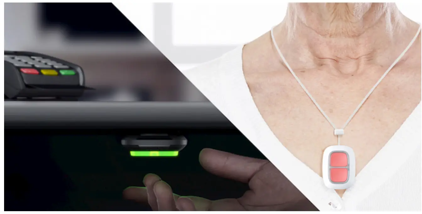 AJAX DoubleButton Wireless Panic Button - 5