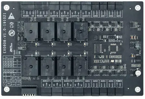 ZKTeco EX0808 I-O Board for US-inBio-Pro Panels