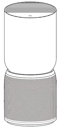 TCL Breeva A5W Air Purifier - Cover