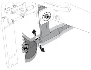 Propeller Strut Depth Adjustment