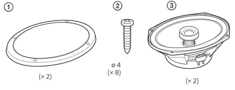 SONY XS-690ES 2-Way Speaker fig 3