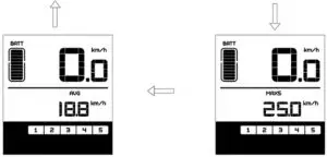 FIG 14 Distance Mode and Speed Mode Switch