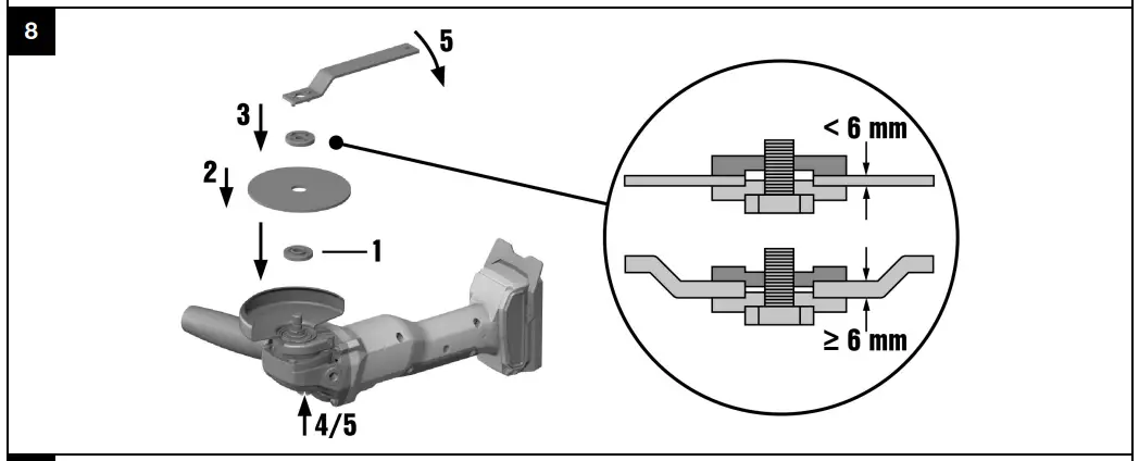 Installing accessory tool
