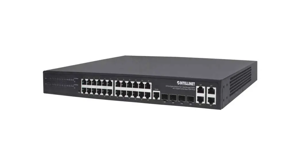 Intellinet 561426-v3 24-port Gigabit Ethernet Poe+ Webmanaged Switch Instructions Intellinet 561426-v3 24-port Gigabit Ethernet Poe+ Webmanaged Switch Instructions