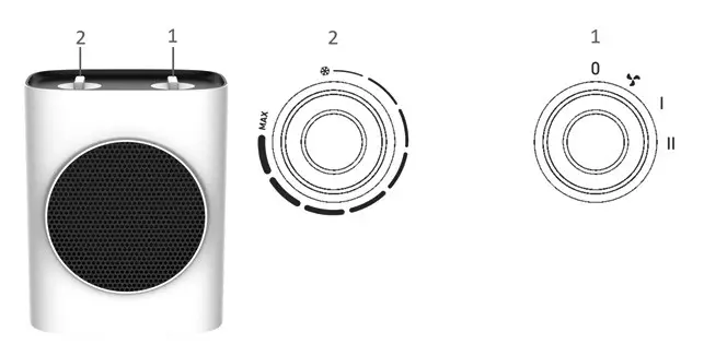 Ardes AR4P03O Fan Heater - overview 2