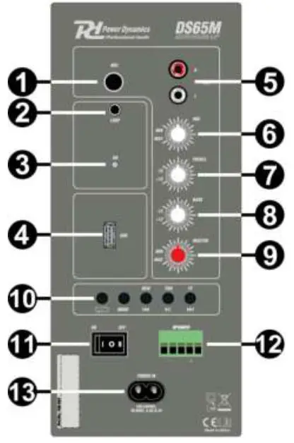 Power Dynamics DS65M Bluetooth Speakers - 1