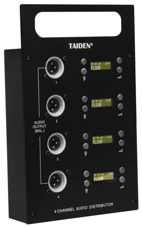 HCS-4842X4 64 Channel 4 Portable Audio Distributor