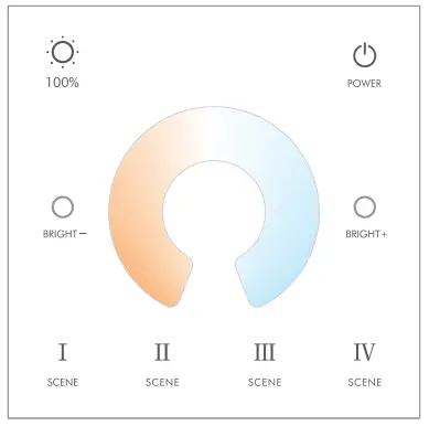 SKYDANCE TW1 Wall Mounted Touch Panel - Figure 6