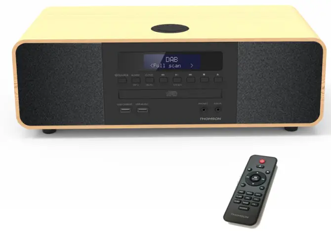 THOMSON MIC200IDABBT Series DAB, CD, Bluetooth, FM USB, Audio In