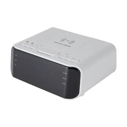 Anko 94800 Clock Radio With Wireless Charging Instruction Manual