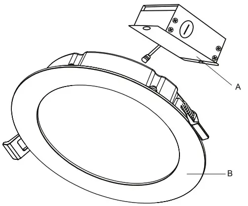 FEIT Electric LEDR6XTRGBWCAAG 6 inch 65 Watt Equivalent WiFi Color Changing - Package Component2