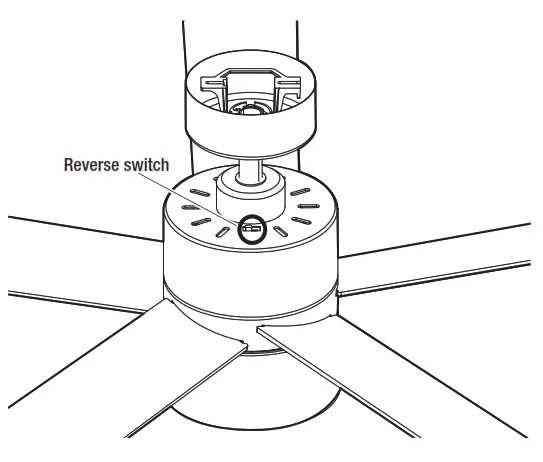HAMPTON BAY AK376-CH Marino 36 Inch Brushed Steel Ceiling Fan - 20