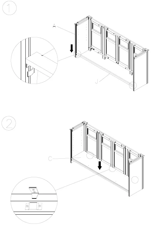 ASHLEY-W736-68-Tyler-Creek-74-Inch-TV-Stand-fig-4