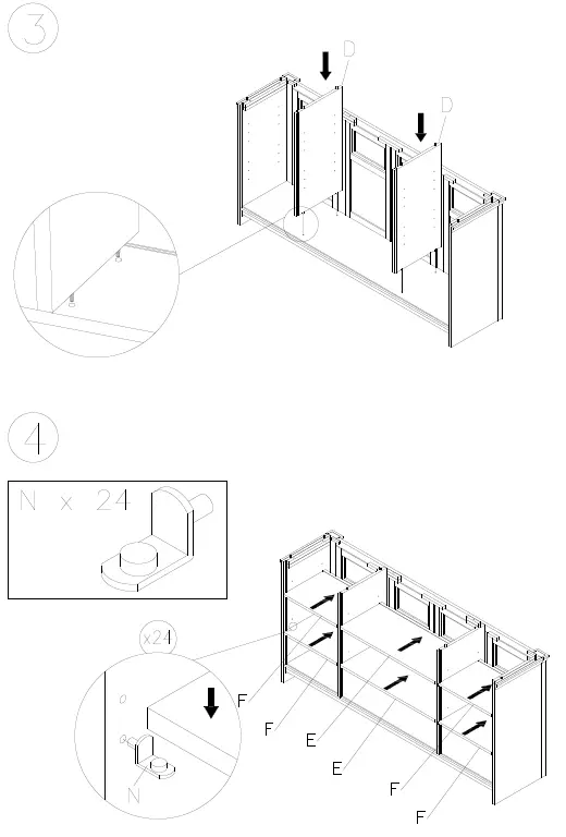 ASHLEY-W736-68-Tyler-Creek-74-Inch-TV-Stand-fig-5