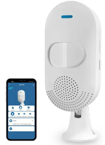 tuya HM-806CR-Wireless-Curtain-PIR-Detector-product