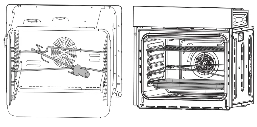 ancona AN2980SS Built In Combination Oven with Hot Air and Microwave-fig24