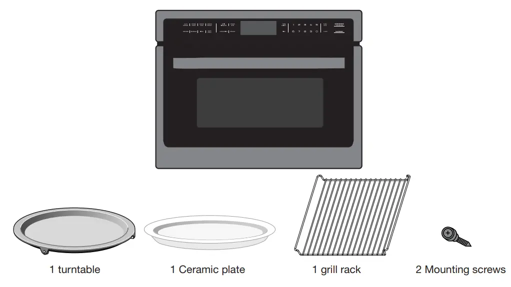 ancona AN2980SS Built In Combination Oven with Hot Air and Microwave-fig3