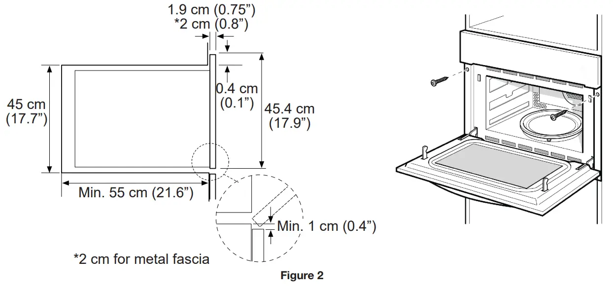 ancona AN2980SS Built In Combination Oven with Hot Air and Microwave-fig6