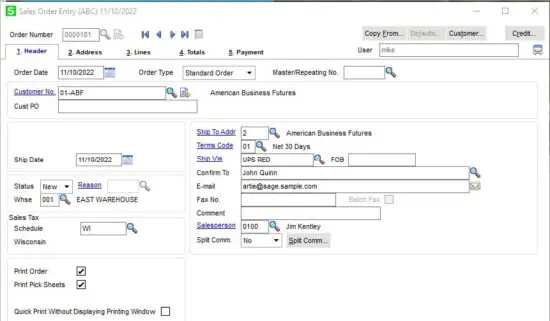 FIG 19 SALE ORDER PROCESSING