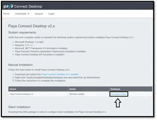 FIG 2 PAYA CONNECT DESKTOP INSTALLATION