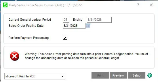 FIG 36 DAILY SALES ORDER SALES JOURNAL
