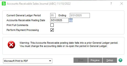 FIG 52 AR SALES JOURNAL PROCESSING