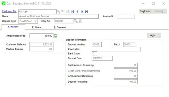 FIG 60 CASH RECEIPTS PROCESSING