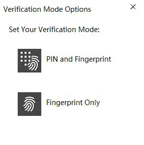 FIG 3 Verification Settings Page