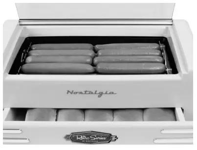 NOSTALGIA HDRHGR86AQ Hot Dog- OPERATE