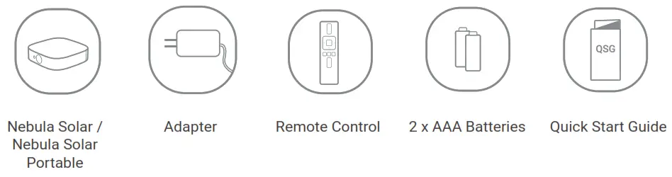 ANKER D2131121 Nebula Solar Portable - What’s Included