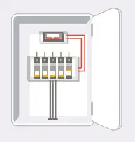 Install the doorbell Figure 1