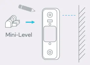 Install the doorbell Figure 3