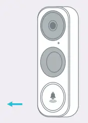 Install the doorbell Figure 6