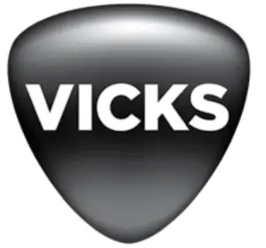 VICKS VUL530 Series NaturalCare Ultrasonic Humidifier Diffuser VapoPads and Nitetime Light - logo